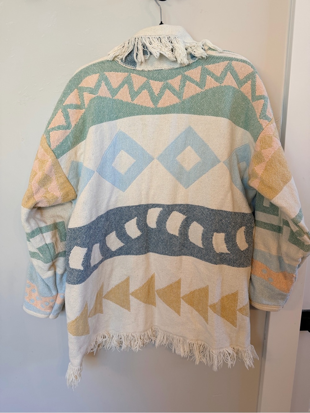 It’s In the Bag Vintage woven western cardigan jacket - Picture 2 of 5